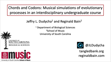 Evolution 2021 talk title slide